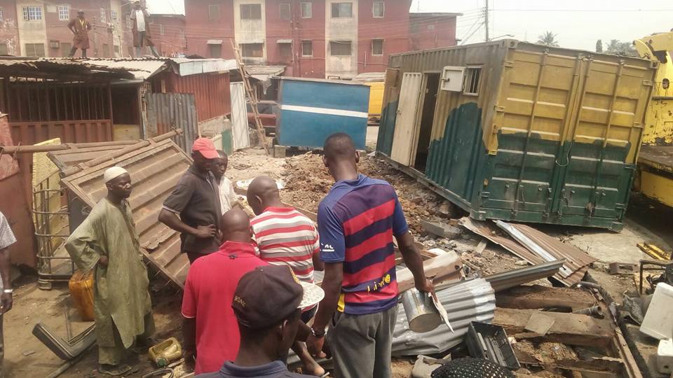 Demolition Of Retiree Shops In Mile 2 Stopped (4)