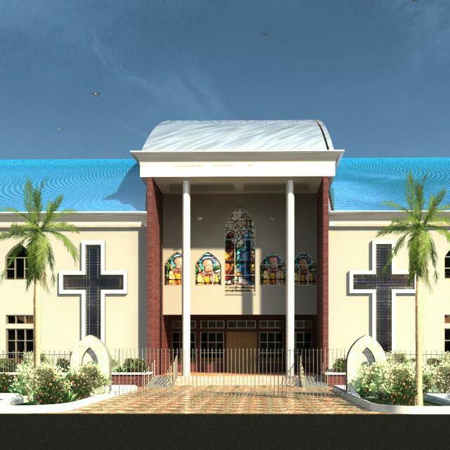 Dedication Of Newly Built Catholic Church Of Visitation Festac (4)