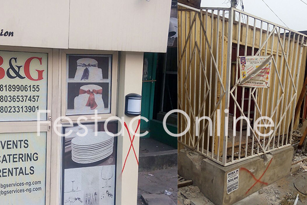 Panic As Lagos State Physical Planning Gives 48 hours to Demolish Container Shops In Amuwo Odofin-1